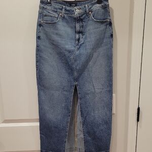 Express Blue Denim Skirt